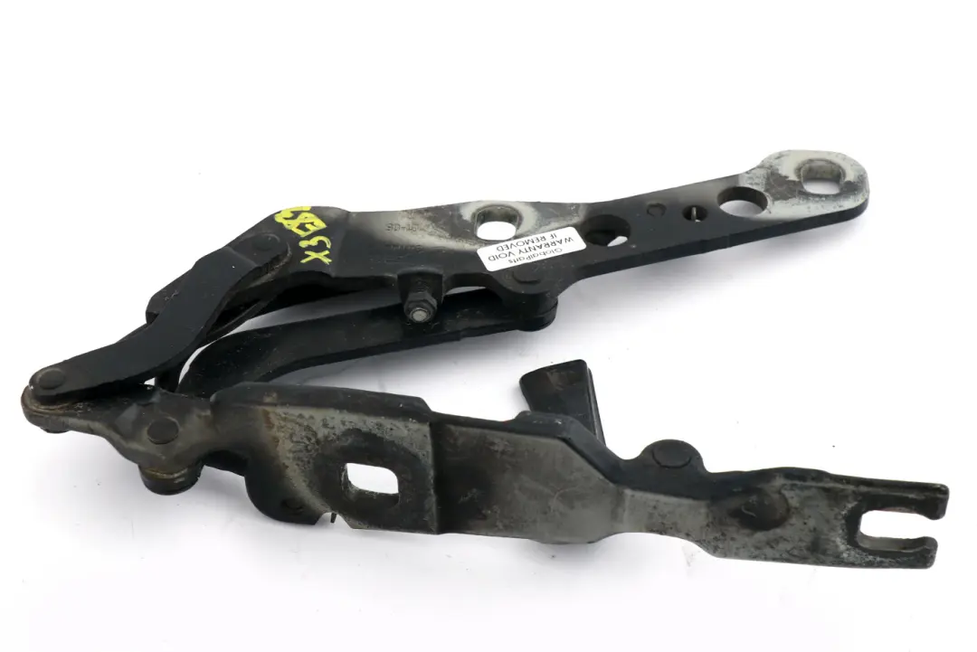 Charniere Rabat A Gauche Noir pour BMW X3 E83 à propos du numéro de pièce 3411447 BMW X3 E83 Charniere Rabat A Gauche Noir - SKU 3411447 - Numéro de pièce 3411447