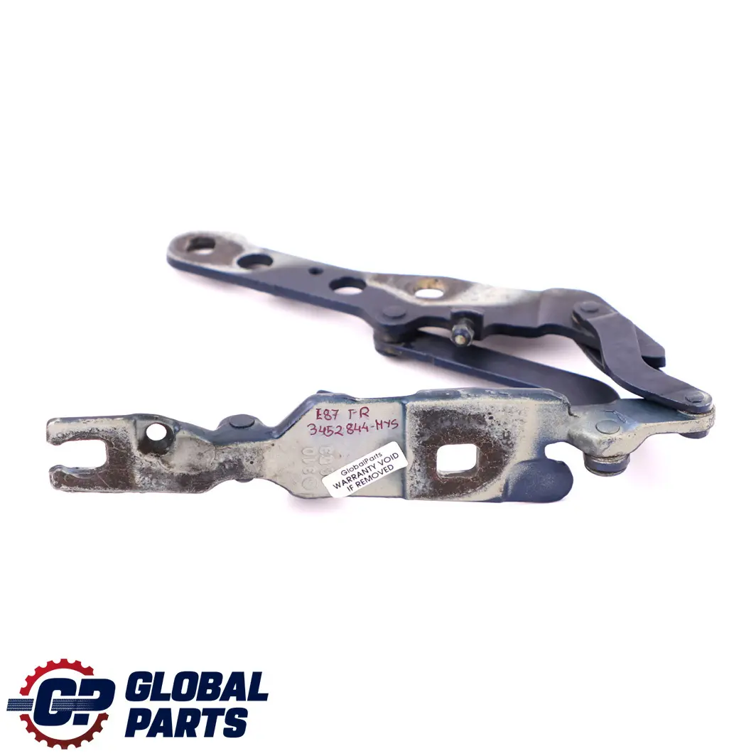 BMW X3 E83 Front Bonnet Hood Right Hinge O/S Mysticblau Metallic - A07 - SKU 3411448-MYS - Part number 3411448