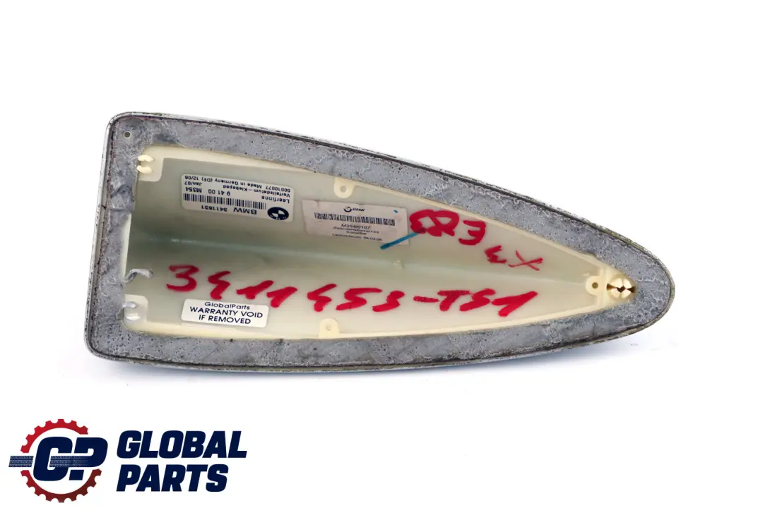 E83N Dachantennenverkleidung Haifischflossenantenne 3411632 für BMW X3 E83 mit Teilenummer 2147431 BMW X3 E83 E83N Dachantennenverkleidung Haifischflossenantenne 3411632 - SKU 3411453-TS1 - Teilenummer 2147431