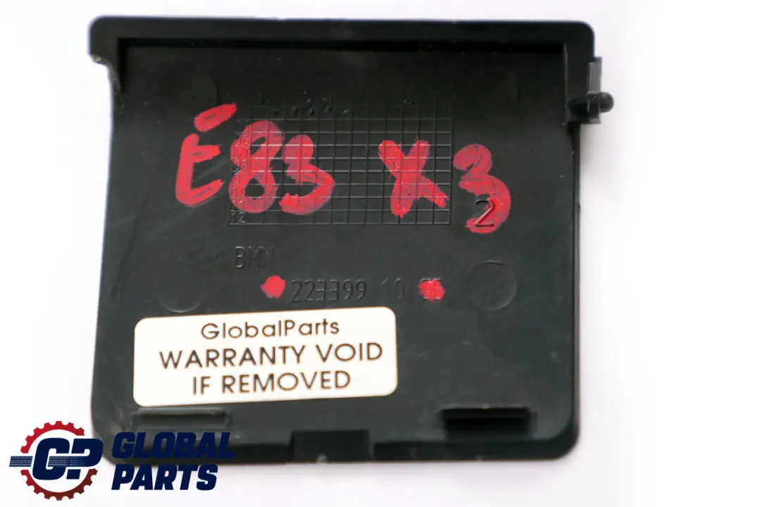 Lateral Trim Panel Leg Room Front Right O/S Black 223399 to BMW X3 E83 with Part number 3411662 BMW X3 E83 Lateral Trim Panel Leg Room Front Right O/S Black 223399 - SKU 3411662-1 - Part number 3411662