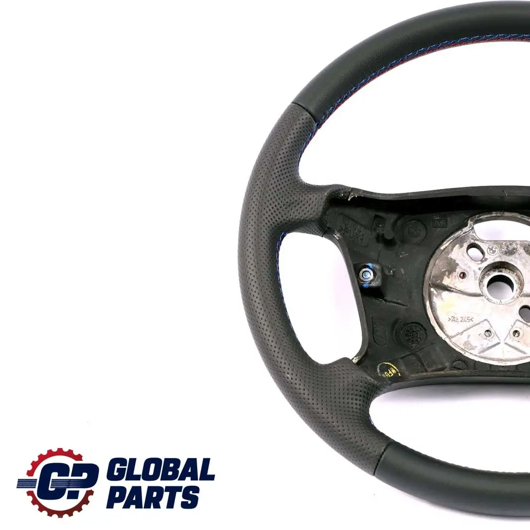 BMW X3 Series E83 NEW Black Leather Steering Wheel 4 Spoke M-tricoloured - SKU 3411790-1 - Part number 3411790