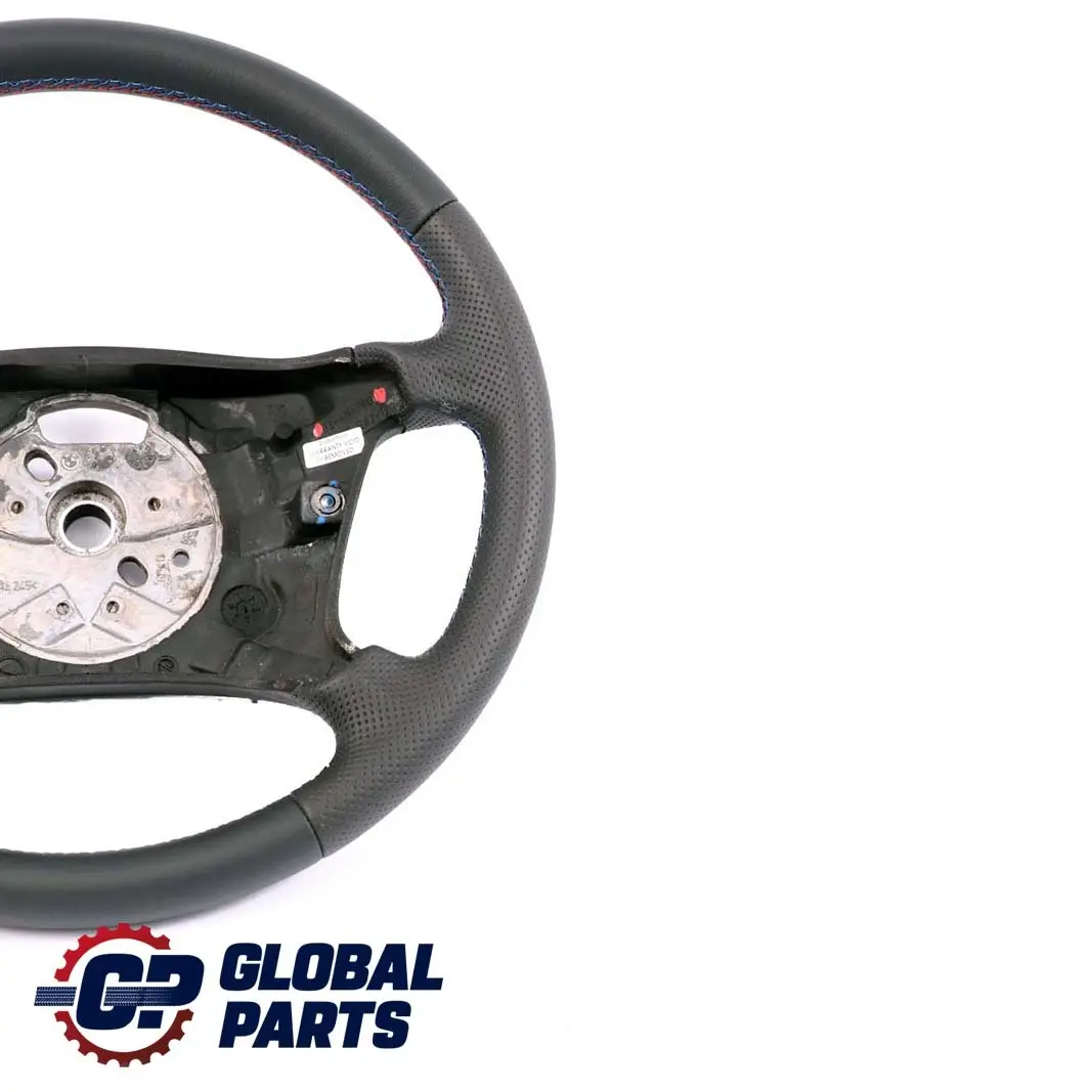 BMW X3 Series E83 NEW Black Leather Steering Wheel 4 Spoke M-tricoloured - SKU 3411790-1 - Part number 3411790