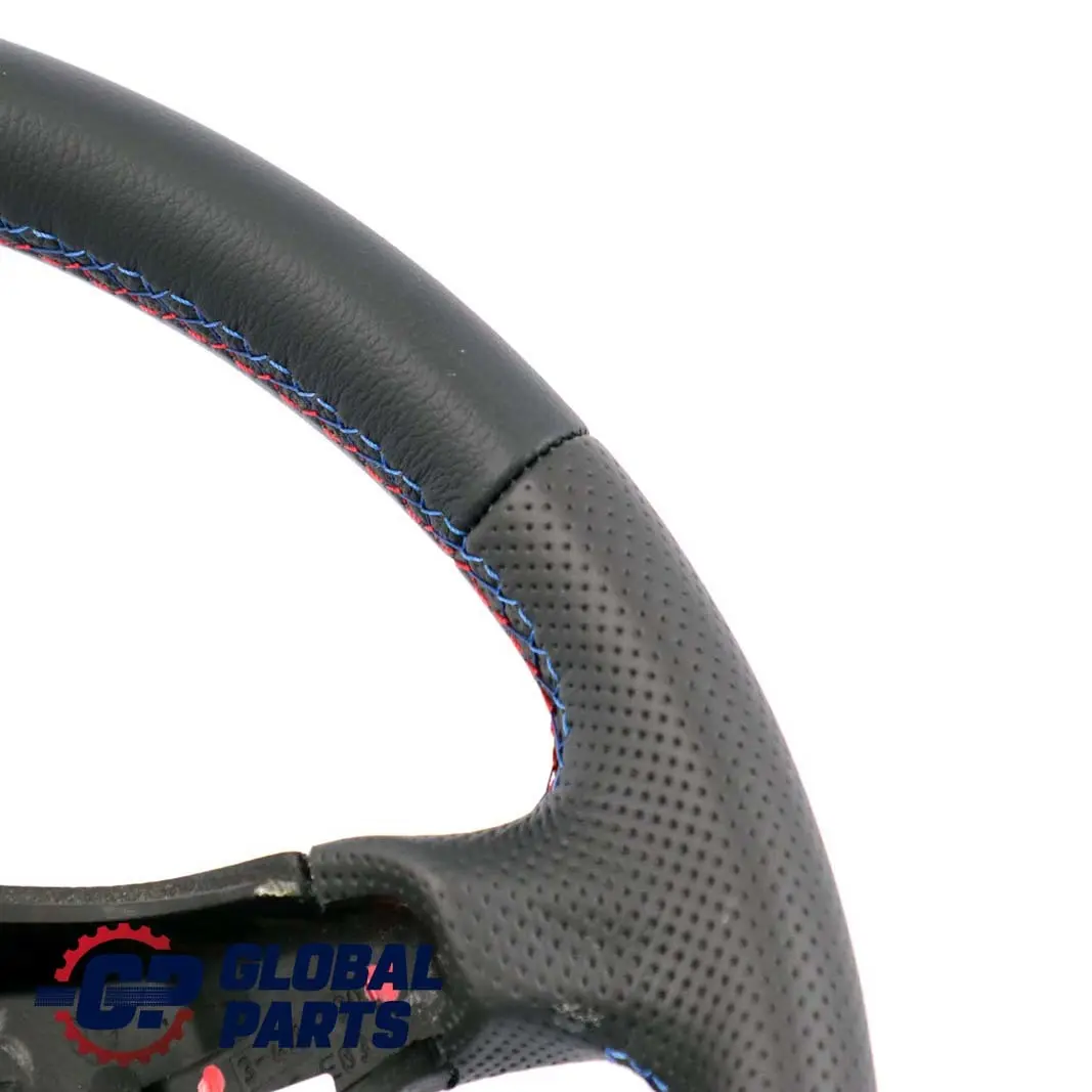 Leather Steering Wheel 4 Spoke M-tricoloured to BMW X3 Series E83 NEW Black with Part number 3411790 BMW X3 Series E83 NEW Black Leather Steering Wheel 4 Spoke M-tricoloured - SKU 3411790-1 - Part number 3411790
