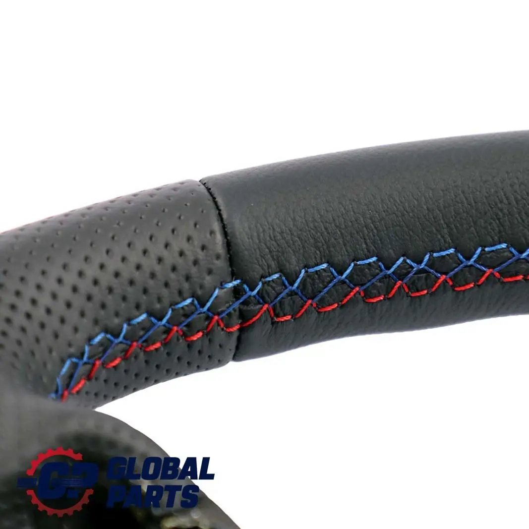 Leather Steering Wheel 4 Spoke M-tricoloured to BMW X3 Series E83 NEW Black with Part number 3411790 BMW X3 Series E83 NEW Black Leather Steering Wheel 4 Spoke M-tricoloured - SKU 3411790-1 - Part number 3411790
