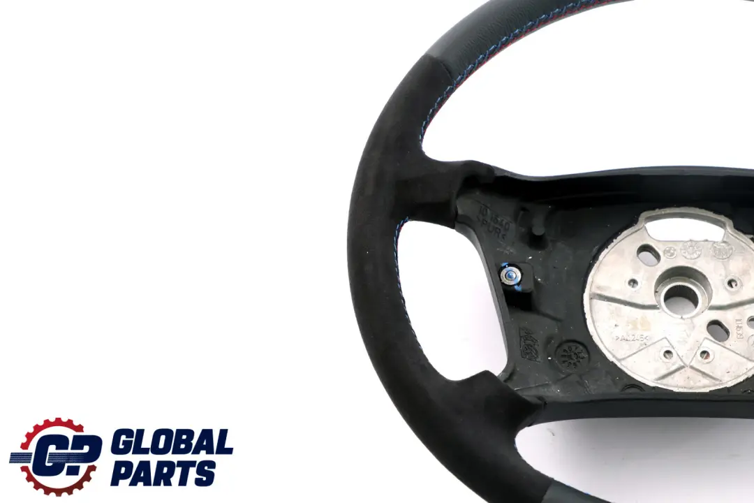 Leather / Alcantara Steering Wheel 4 Spoke M-tricoloured to BMW X3 Series E83 NEW with Part number 3411790 BMW X3 Series E83 NEW Leather / Alcantara Steering Wheel 4 Spoke M-tricoloured - SKU 3411790-2 - Part number 3411790
