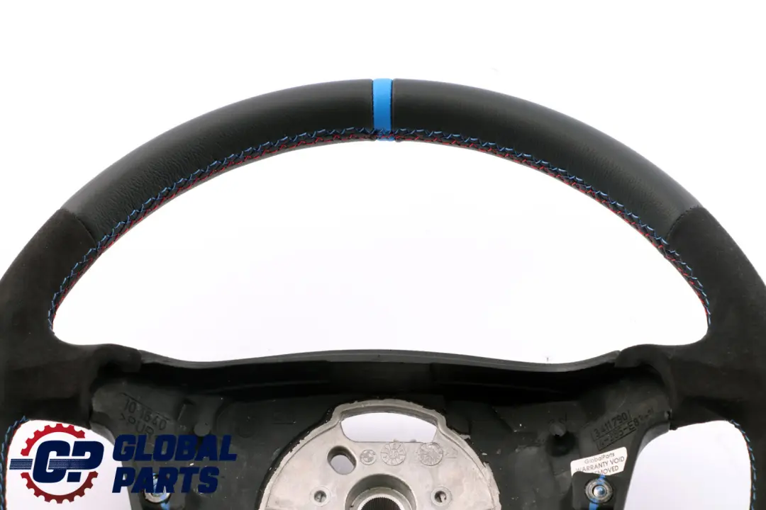 Leather / Alcantara Steering Wheel 4 Spoke M-tricoloured to BMW X3 Series E83 NEW with Part number 3411790 BMW X3 Series E83 NEW Leather / Alcantara Steering Wheel 4 Spoke M-tricoloured - SKU 3411790-2 - Part number 3411790