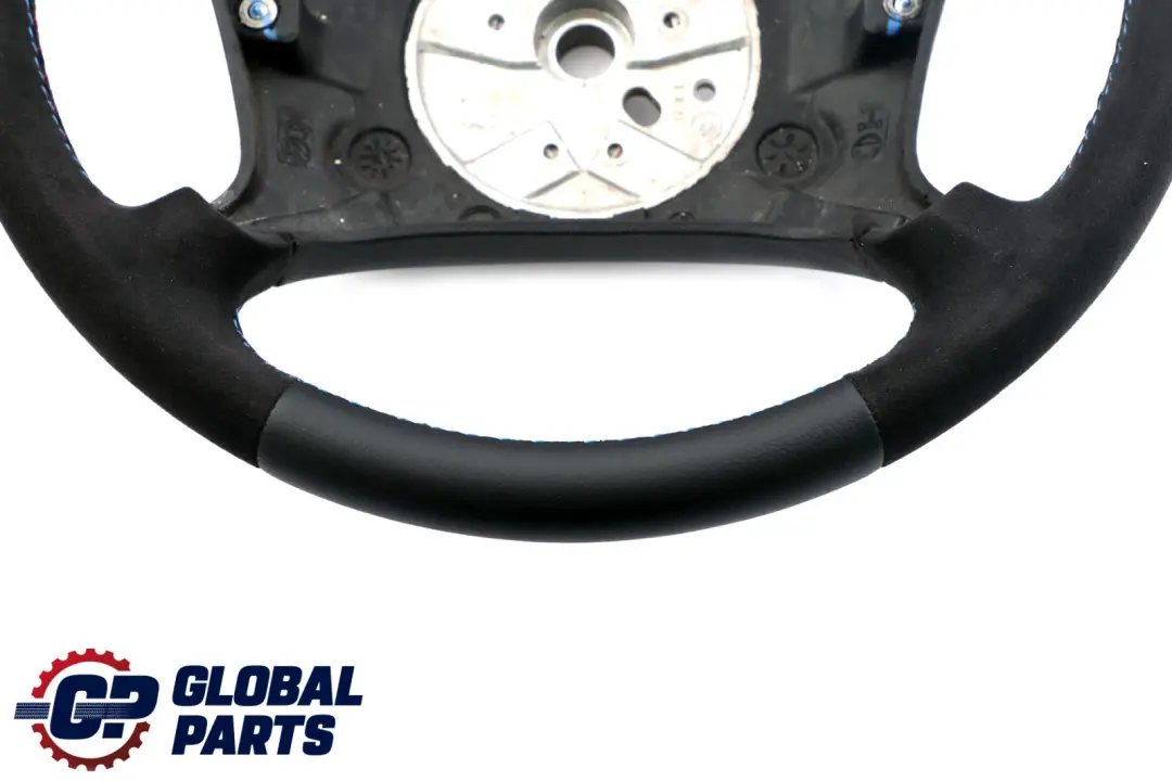 Leather / Alcantara Steering Wheel 4 Spoke M-tricoloured to BMW X3 Series E83 NEW with Part number 3411790 BMW X3 Series E83 NEW Leather / Alcantara Steering Wheel 4 Spoke M-tricoloured - SKU 3411790-2 - Part number 3411790