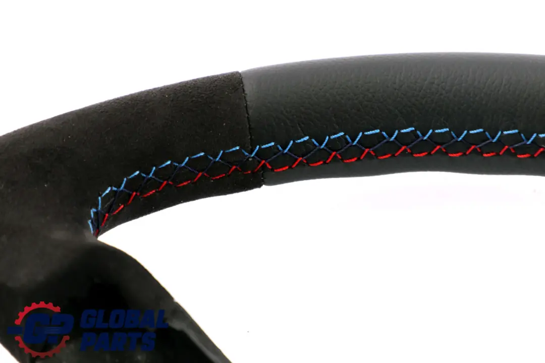 Leather / Alcantara Steering Wheel 4 Spoke M-tricoloured to BMW X3 Series E83 NEW with Part number 3411790 BMW X3 Series E83 NEW Leather / Alcantara Steering Wheel 4 Spoke M-tricoloured - SKU 3411790-2 - Part number 3411790