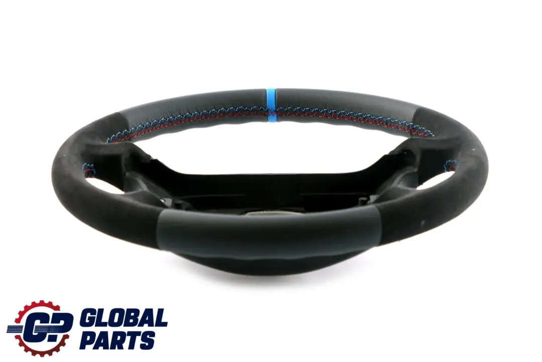 Leather / Alcantara Steering Wheel 4 Spoke M-tricoloured to BMW X3 Series E83 NEW with Part number 3411790 BMW X3 Series E83 NEW Leather / Alcantara Steering Wheel 4 Spoke M-tricoloured - SKU 3411790-2 - Part number 3411790