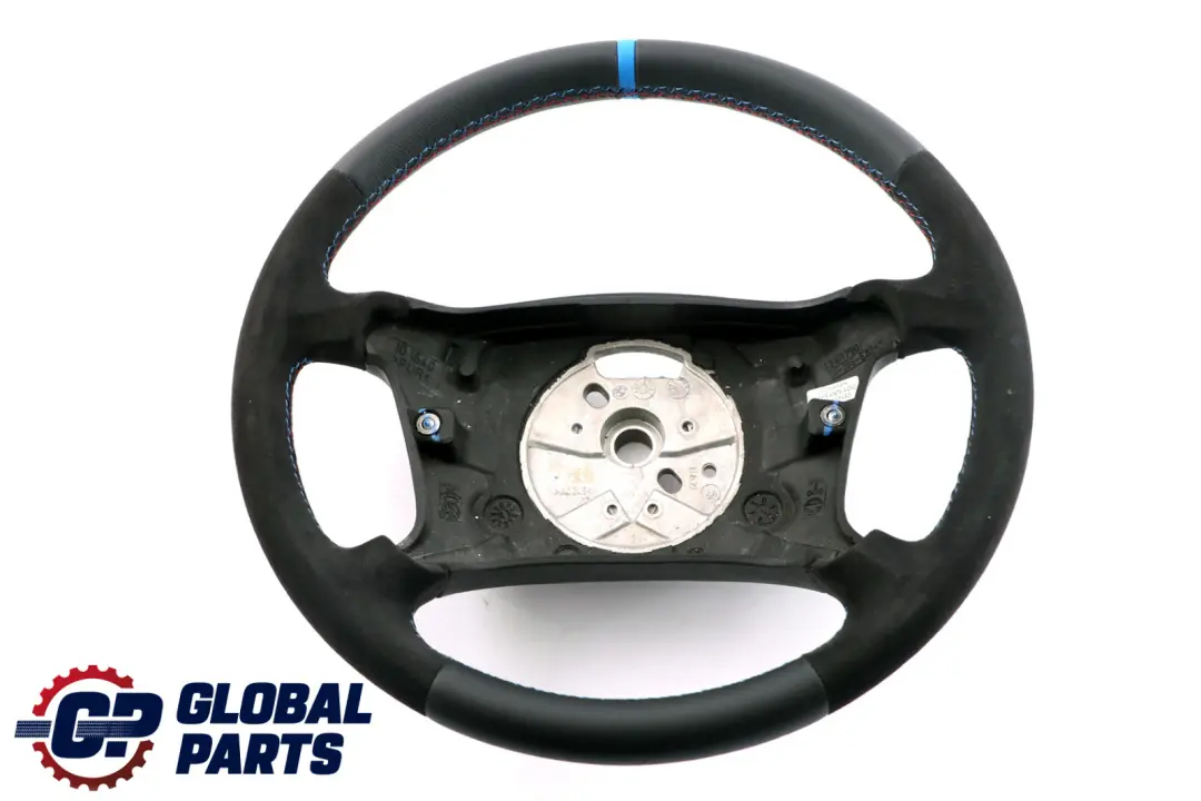 Leather / Alcantara Steering Wheel 4 Spoke M-tricoloured to BMW X3 Series E83 NEW with Part number 3411790 BMW X3 Series E83 NEW Leather / Alcantara Steering Wheel 4 Spoke M-tricoloured - SKU 3411790-2 - Part number 3411790