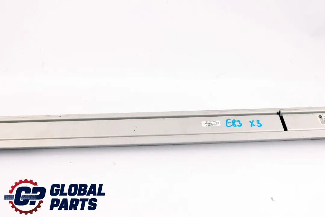 BMW X3 E83 Couvercle de coffre de coffre Hayon Rail d'arrimage gauche - SKU 3411941-1 - Numéro de pièce 3411941