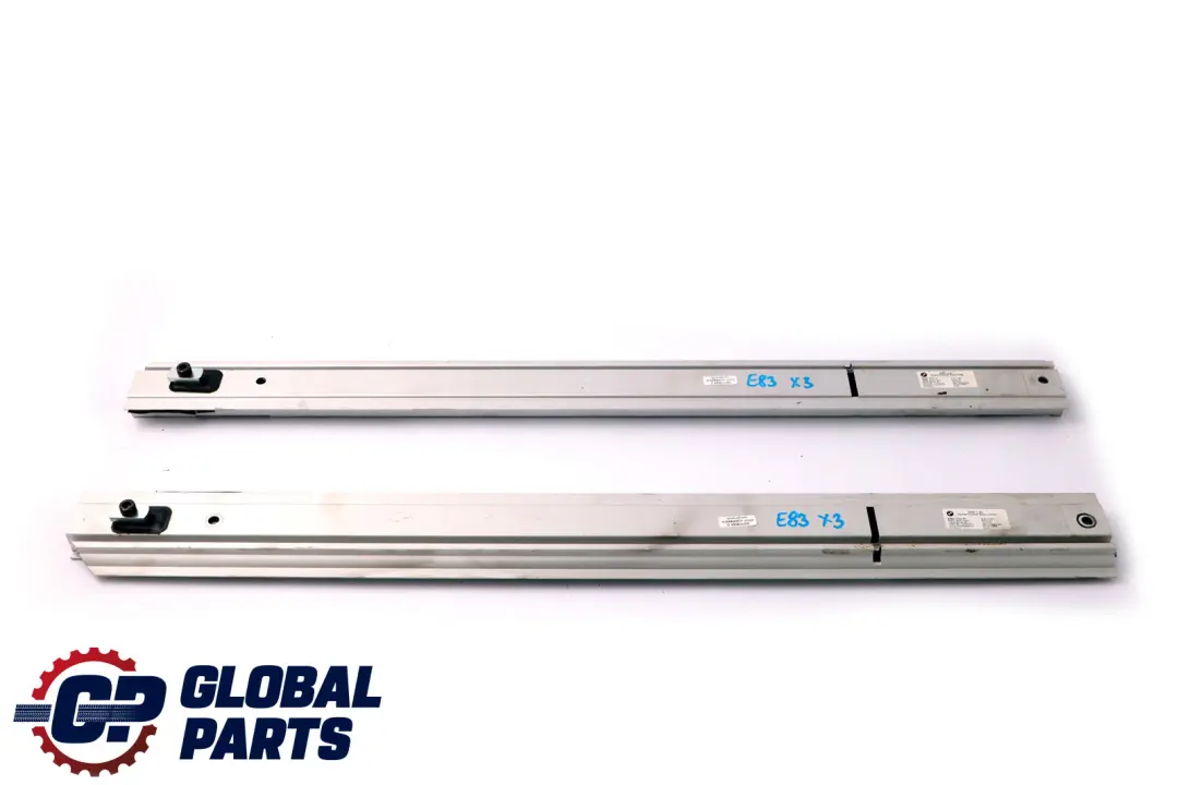 BMW X3 Series E83 Boot Trunk Lid Tailgate Left Right Lashing Rail Set N/O/S - SKU 3411942-1 - Part number 3411942