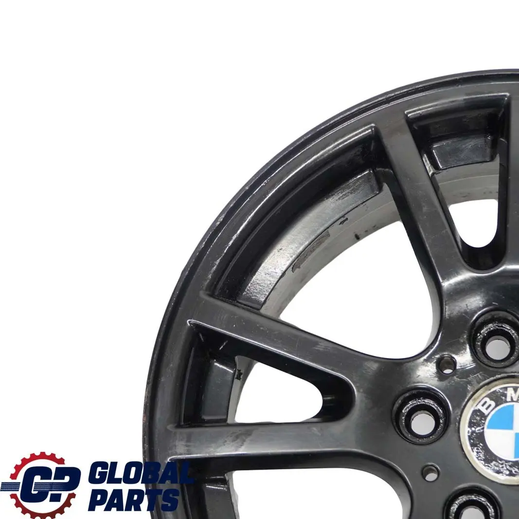 llanta De aleacion negro 17 "de doble radio 148 ET:46 8J para BMW 4 E83 con número de pieza 3412060 BMW 4 E83 llanta De aleacion negro 17 "de doble radio 148 ET:46 8J - SKU 3412060-4 - Número de pieza 3412060