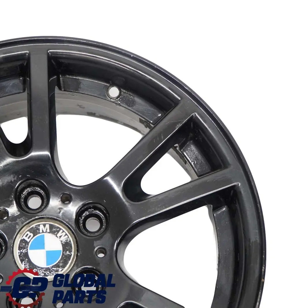 Alloy Wheel Rim 17" Double Spoke 148 ET:46 8J to BMW X3 Series 4 E83 Black with Part number 3412060 BMW X3 Series 4 E83 Black Alloy Wheel Rim 17" Double Spoke 148 ET:46 8J - SKU 3412060-4 - Part number 3412060
