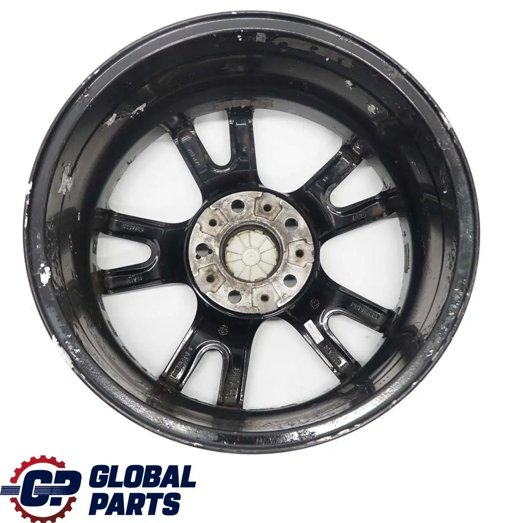 BMW X3 Reihe 4 E83 Schwarz Alu Felge 17" Doppelspeiche 148 ET:46 8J - SKU 3412060-4 - Teilenummer 3412060