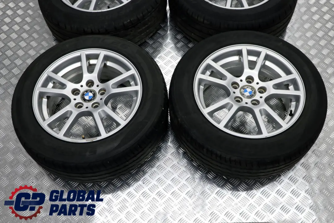 Complete Set 4x Wheel with Tyres 17" 8J Double Spoke 148 to BMW X3 Series E83 with Part number 3412060 BMW X3 Series E83 Complete Set 4x Wheel with Tyres 17" 8J Double Spoke 148 - SKU 3412060 - Part number 3412060