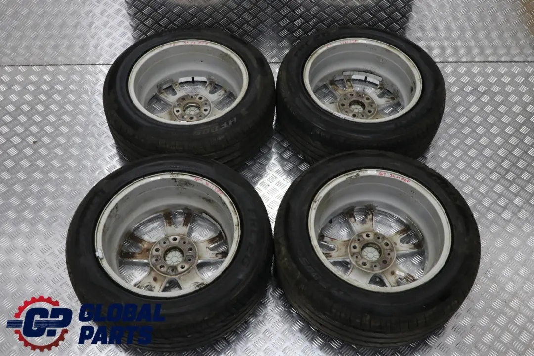 Complete Set 4x Wheel with Tyres 17" 8J Double Spoke 148 to BMW X3 Series E83 with Part number 3412060 BMW X3 Series E83 Complete Set 4x Wheel with Tyres 17" 8J Double Spoke 148 - SKU 3412060 - Part number 3412060