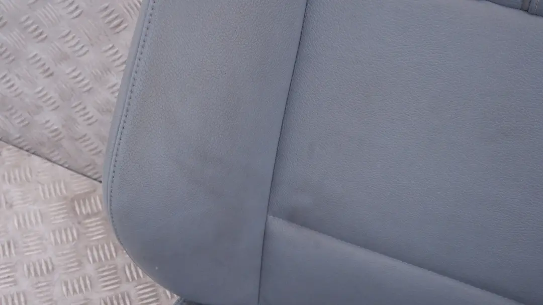 Front Left N/S Sport Seat Passenger Grey Blue Graublau Leather to BMW X3 Series E83 with Part number 3412154 BMW X3 Series E83 Front Left N/S Sport Seat Passenger Grey Blue Graublau Leather - SKU 3412154-1 - Part number 3412154