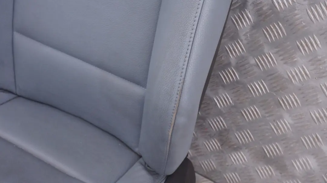 Front Left N/S Sport Seat Passenger Grey Blue Graublau Leather to BMW X3 Series E83 with Part number 3412154 BMW X3 Series E83 Front Left N/S Sport Seat Passenger Grey Blue Graublau Leather - SKU 3412154-1 - Part number 3412154