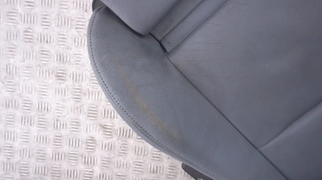 Front Left N/S Sport Seat Passenger Grey Blue Graublau Leather to BMW X3 Series E83 with Part number 3412154 BMW X3 Series E83 Front Left N/S Sport Seat Passenger Grey Blue Graublau Leather - SKU 3412154-1 - Part number 3412154