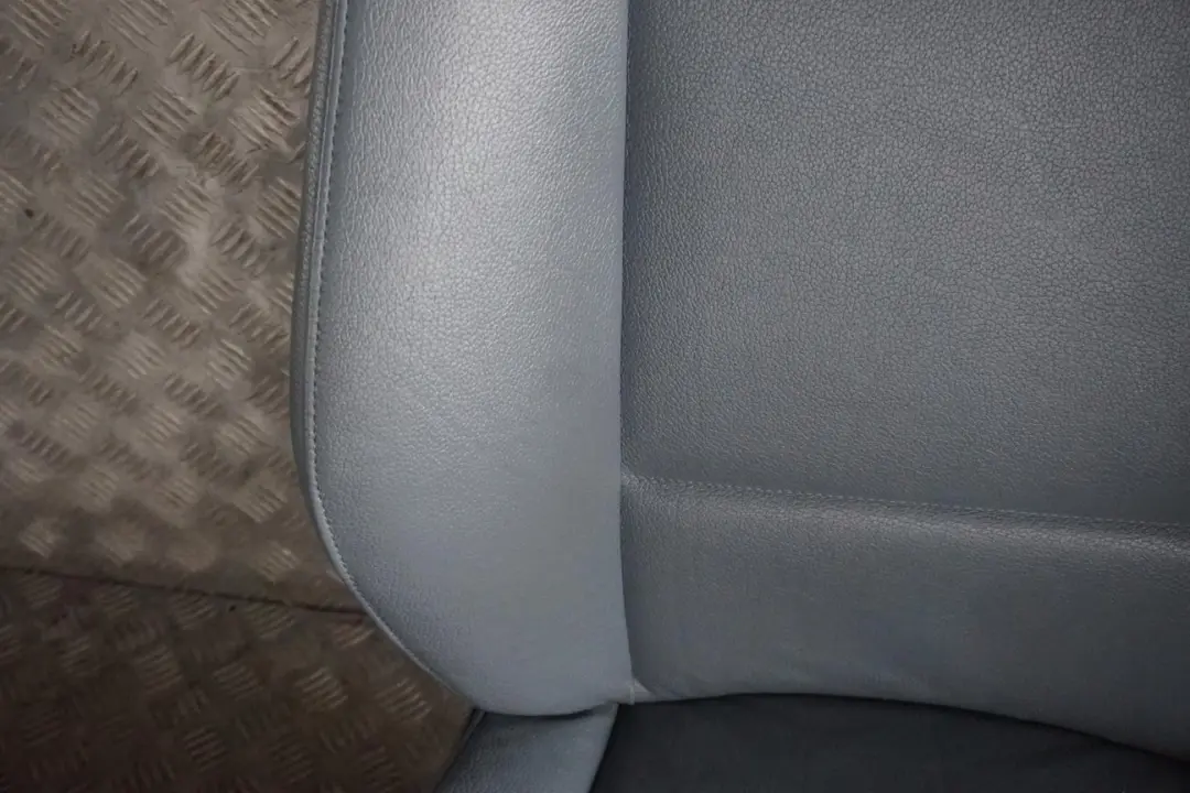 BMW X3 Series E83 Sport Heated Front Left N/S Seat Grey Blue Graublau Leather - SKU 3412154-2 - Part number 3412154
