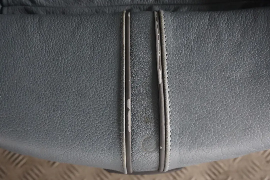 BMW X3 Series E83 Sport Heated Front Left N/S Seat Grey Blue Graublau Leather - SKU 3412154-2 - Part number 3412154