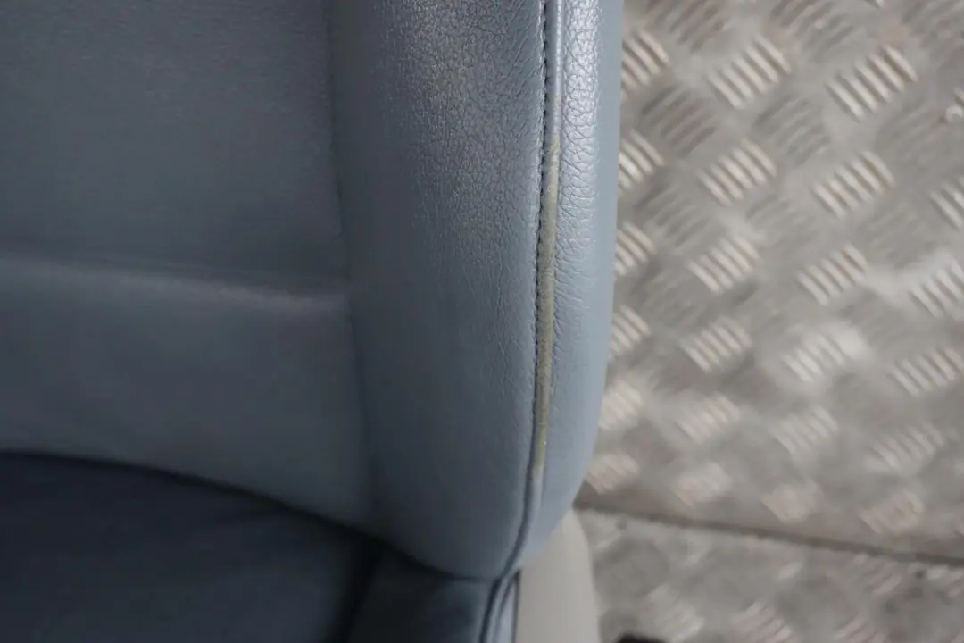 BMW X3 Series E83 Sport Heated Front Left N/S Seat Grey Blue Graublau Leather - SKU 3412154-2 - Part number 3412154