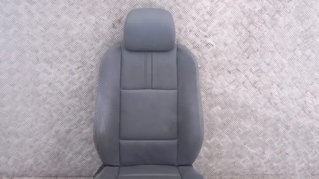 BMW X3 Series E83 Front Right O/S Sport Seat Grey Blue Graublau Leather - SKU 3412154 - Part number 3412154