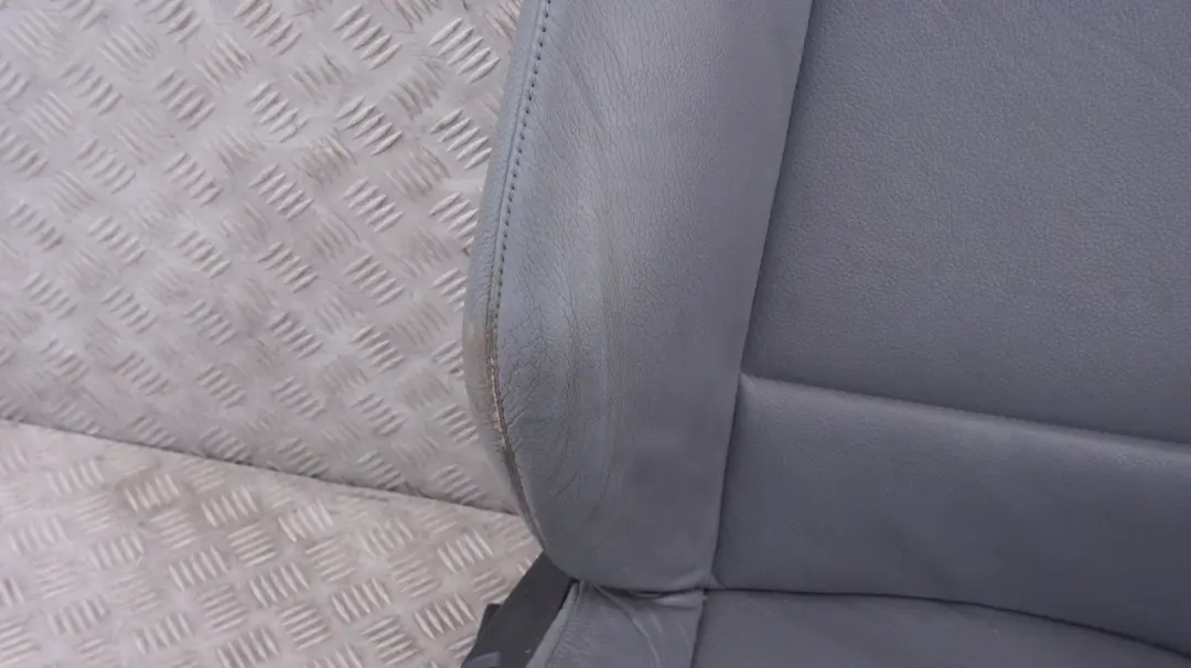 BMW X3 Series E83 Front Right O/S Sport Seat Grey Blue Graublau Leather - SKU 3412154 - Part number 3412154