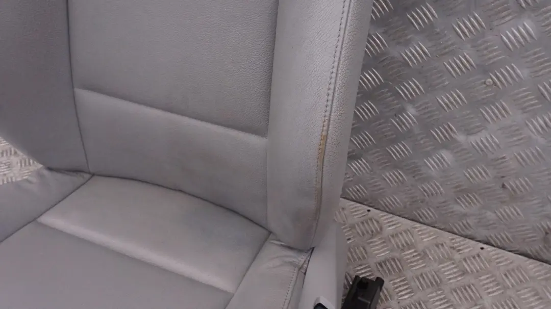 Front Left N/S Sports Leather Seat Ambiente Grey to BMW X3 Series E83 with Part number 3412155 BMW X3 Series E83 Front Left N/S Sports Leather Seat Ambiente Grey - SKU 3412155-2 - Part number 3412155