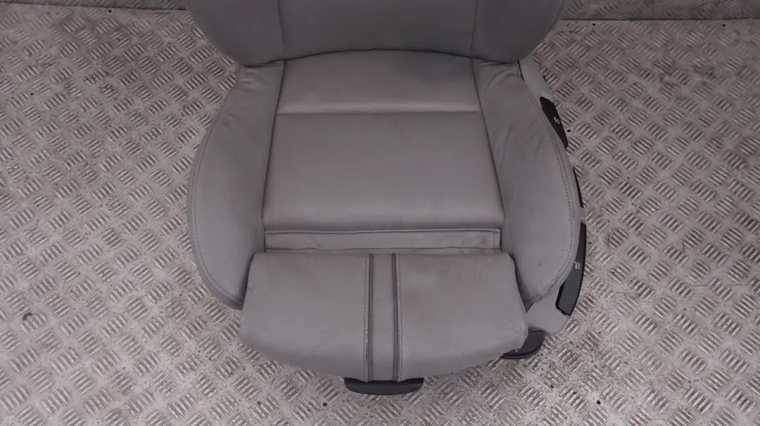 Front Left N/S Sports Leather Seat Ambiente Grey to BMW X3 Series E83 with Part number 3412155 BMW X3 Series E83 Front Left N/S Sports Leather Seat Ambiente Grey - SKU 3412155-2 - Part number 3412155