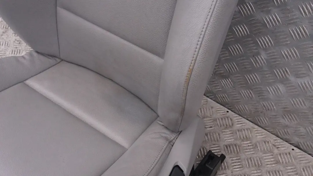 Front Left N/S Sports Leather Seat Ambiente Grey to BMW X3 Series E83 with Part number 3412155 BMW X3 Series E83 Front Left N/S Sports Leather Seat Ambiente Grey - SKU 3412155-2 - Part number 3412155