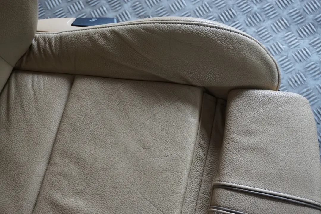 BMW X3 Series E83 Sport Beige Leather Interior Front Left N/S Seat - SKU 3412176-3 - Part number 3412176