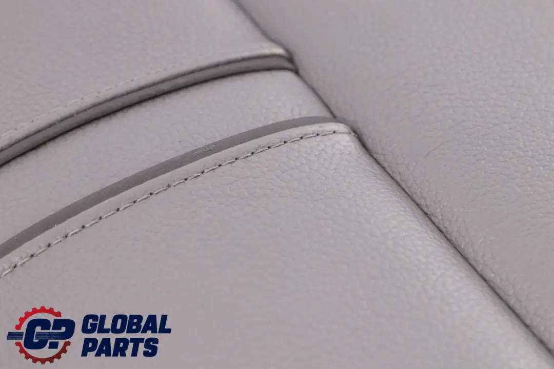 BMW X3 Series E83 Front Seat Left Right N/O/S Leather Cover Lining Trim Grey - SKU 3412195 - Part number 3412195