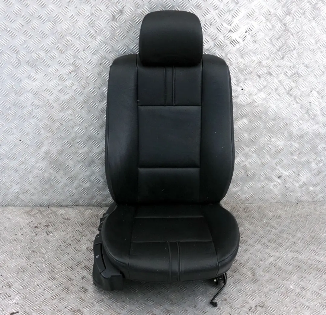 Heated Black Leather Front Right O/S Seat Driver Side to BMW X3 Series E83 with Part number 3412213 BMW X3 Series E83 Heated Black Leather Front Right O/S Seat Driver Side - SKU 3412213-3 - Part number 3412213