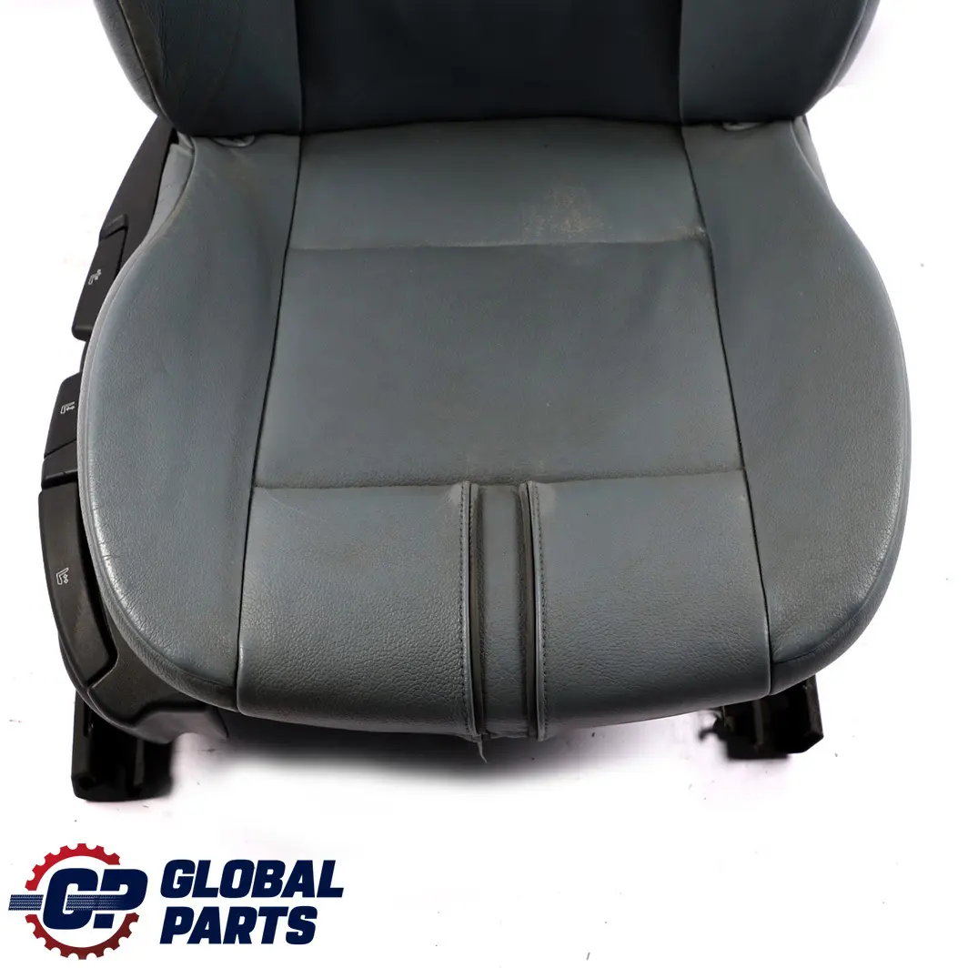 Heated Leather Ambiente Grey Blue Grau Leather Front Right O/S Seat to BMW X3 E83 with Part number 3412215 BMW X3 E83 Heated Leather Ambiente Grey Blue Grau Leather Front Right O/S Seat - SKU 3412215-2 - Part number 3412215