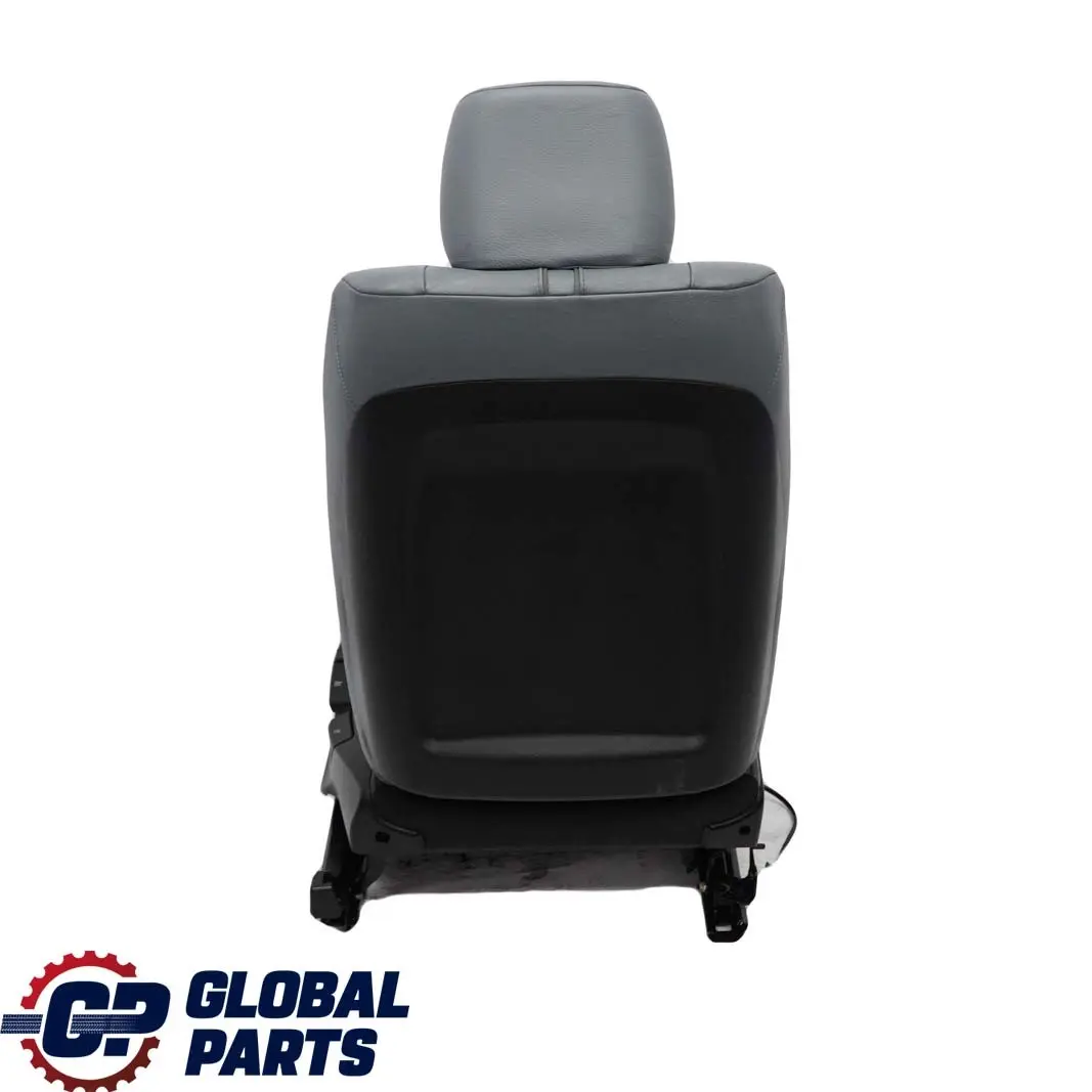 BMW X3 Series E83 Leather Ambiente Grey Blue Grau Leather Front Left N/S Seat - SKU 3412215-3 - Part number 3412215