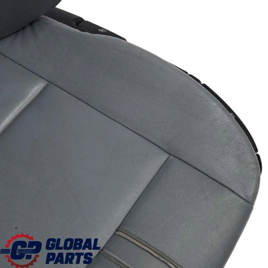 BMW X3 Series E83 Leather Ambiente Grey Blue Grau Leather Front Left N/S Seat - SKU 3412215-3 - Part number 3412215