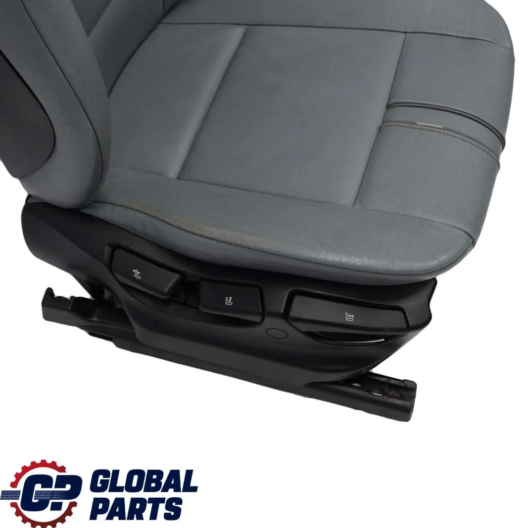 BMW X3 E83 Sedile Anteriore Destro Pelle Ambiente Grigio Blu - SKU 3412215-4 - Numero di parte 3412215