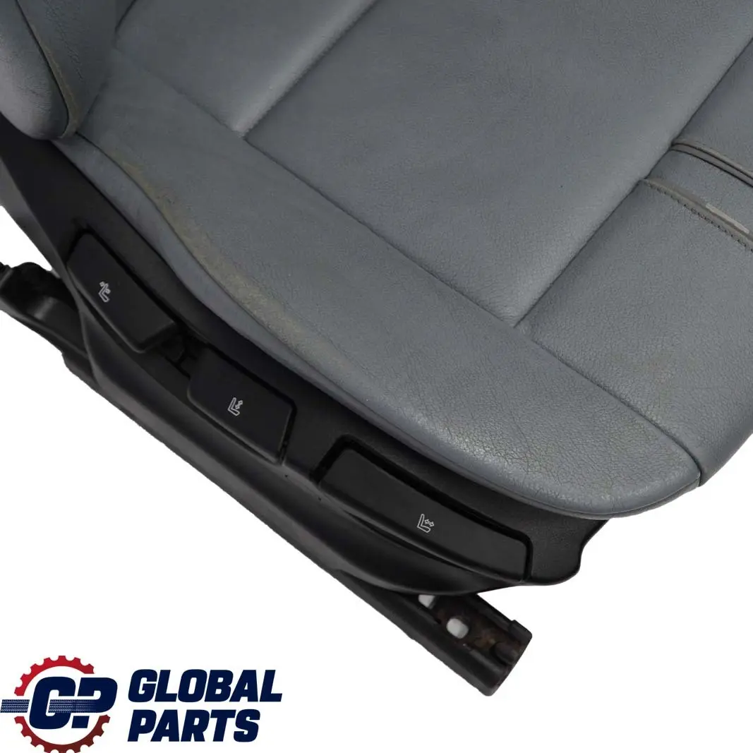 BMW X3 E83 Sedile Anteriore Destro Pelle Ambiente Grigio Blu - SKU 3412215-4 - Numero di parte 3412215