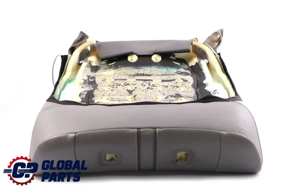 BMW X3 Series E83 Front Seat Backrest Cover Lining Grey Leather Ambiente - SKU 3412216 - Part number 3412216