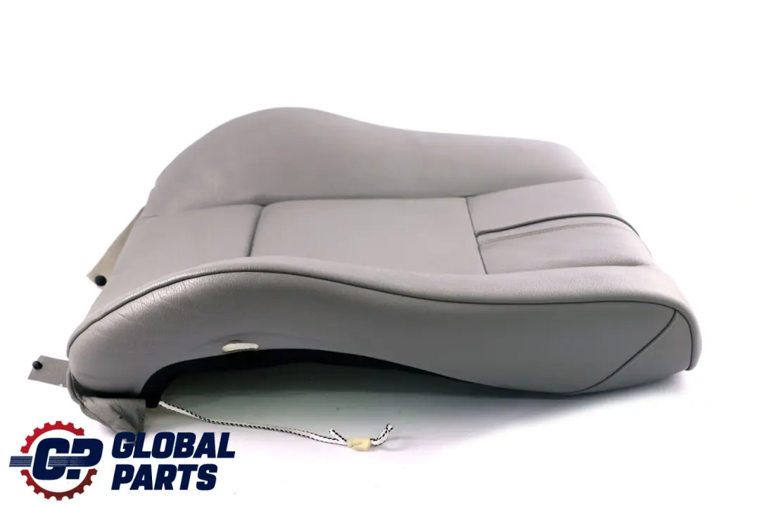 BMW X3 Series E83 Front Seat Backrest Cover Lining Grey Leather Ambiente - SKU 3412216 - Part number 3412216