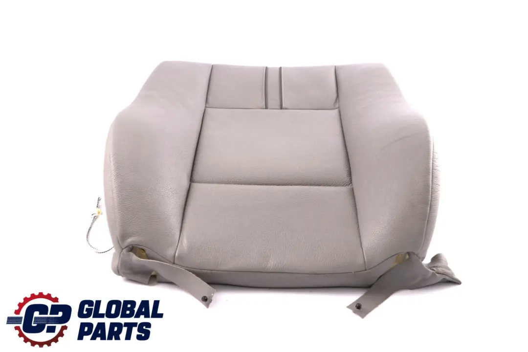 BMW X3 Series E83 Front Seat Backrest Cover Lining Grey Leather Ambiente - SKU 3412216 - Part number 3412216