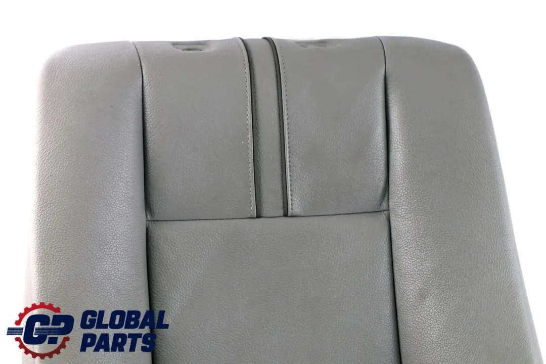BMW X3 Series E83 Front Seat Backrest Cover Lining Grey Leather Ambiente - SKU 3412216 - Part number 3412216