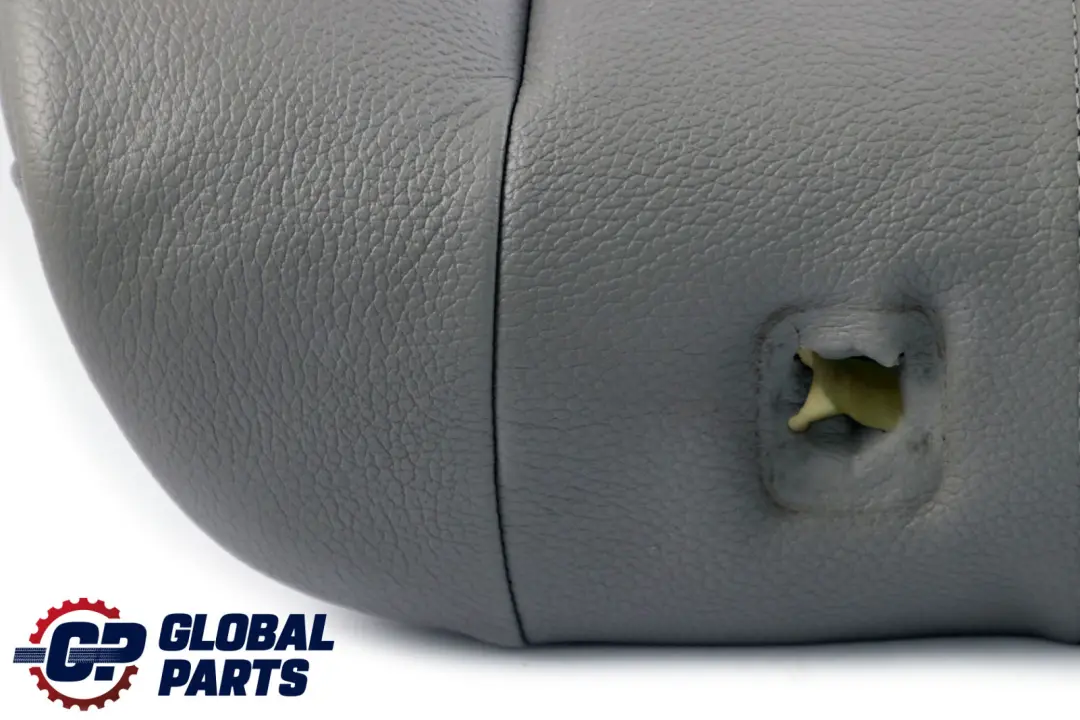 BMW X3 Reihe E83 Vordersitz Links Rechts Leder Lehne Bezug Ambiente Grau - SKU 3412216 - Teilenummer 3412216