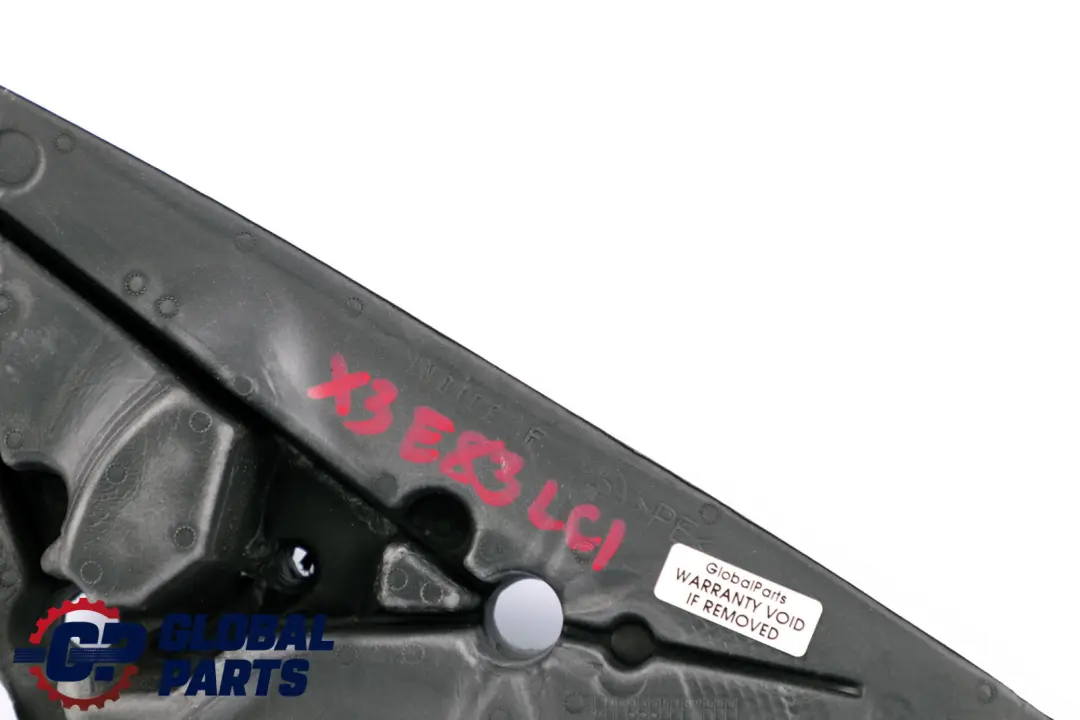 E83N Seal Inner Cover Mirror Wing Triangle Left pour BMW X3 E83 LCI à propos du numéro de pièce 3412651 BMW X3 E83 LCI E83N Seal Inner Cover Mirror Wing Triangle Left - SKU 3412651 - Numéro de pièce 3412651