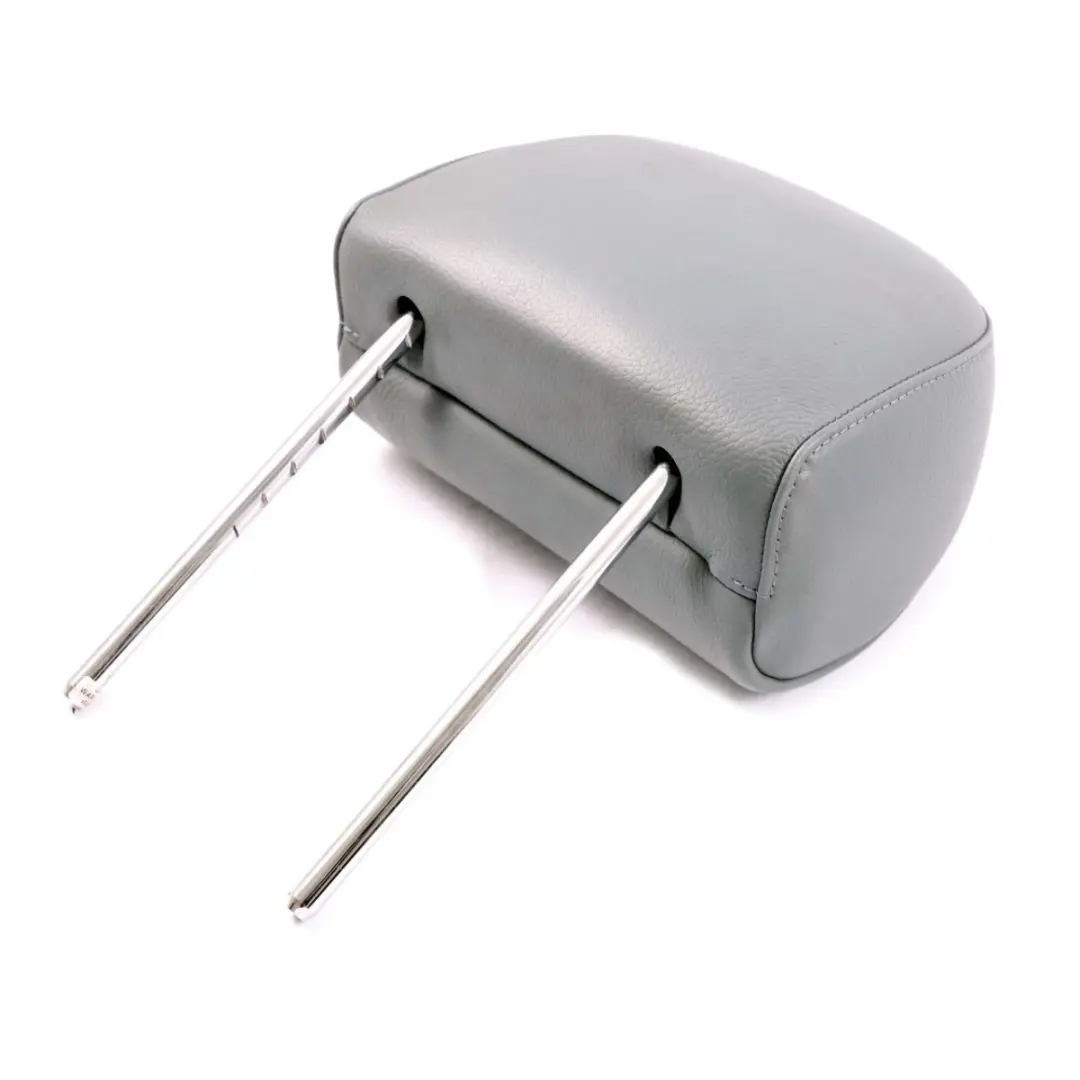 Front Seat Left Right N/O/S Leather Headrest Graublau Grey to BMW X3 Series E83 1 with Part number 3412725 BMW X3 Series E83 1 Front Seat Left Right N/O/S Leather Headrest Graublau Grey - SKU 3412725-1 - Part number 3412725