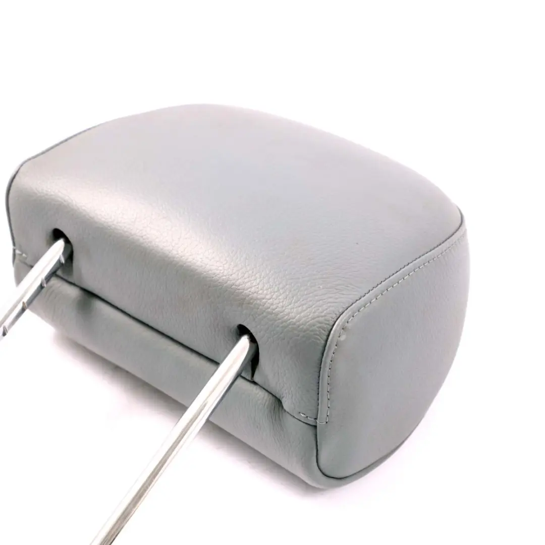 BMW X3 Series E83 1 Front Seat Left Right N/O/S Leather Headrest Graublau Grey - SKU 3412725-1 - Part number 3412725