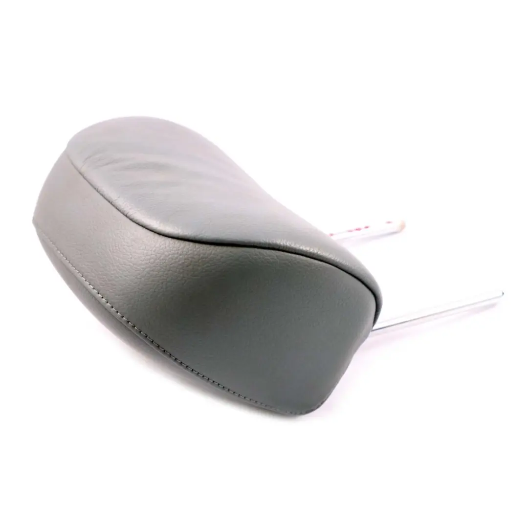 BMW X3 Series E83 1 Front Seat Left Right N/O/S Leather Headrest Graublau Grey - SKU 3412725-1 - Part number 3412725
