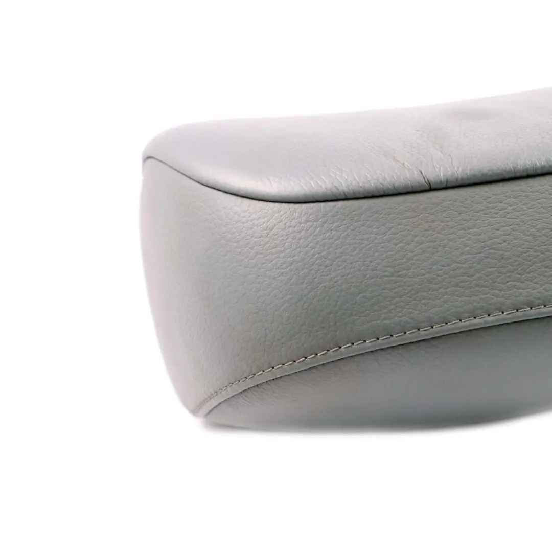 BMW X3 Series E83 1 Front Seat Left Right N/O/S Leather Headrest Graublau Grey - SKU 3412725-1 - Part number 3412725